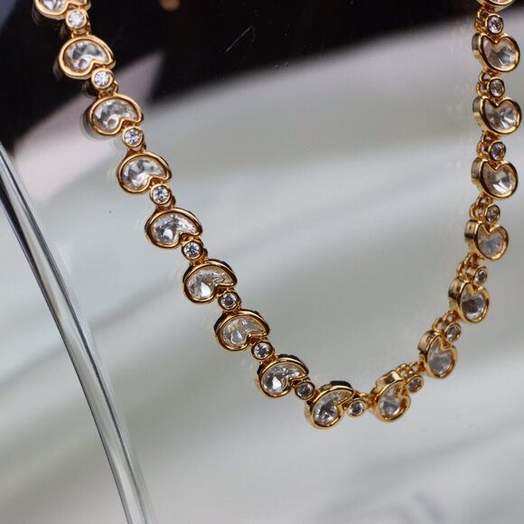 Elegant Brass Kundan Necklace & Earrings Set, JP42 - Picture 7 of 12